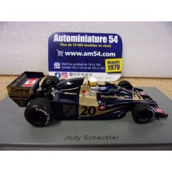 1977 Wolf WR1 n°20 Jody Scheckter 1st Winner Canadian GP S9998 Spark Model