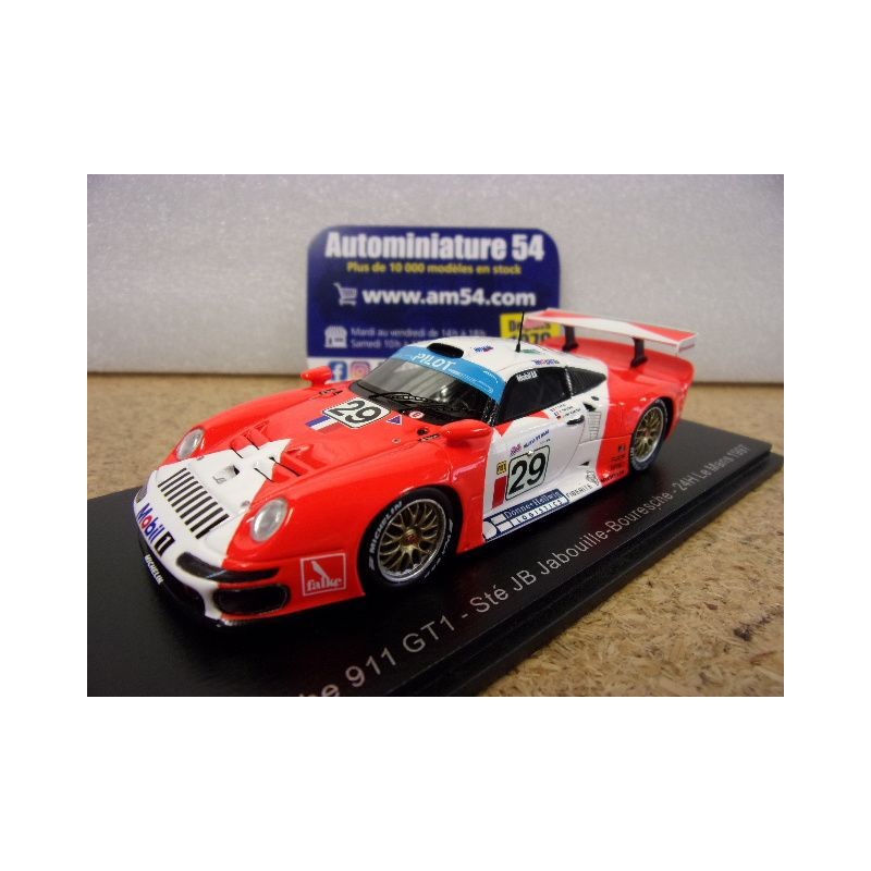 1997 Porsche 911 GT1 n°29 Ferté - Von Gartzen - Thévenin Le Mans S5606 Spark Model