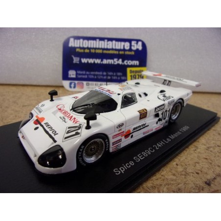 1989 Spice SE89C n°101 Velez - Adams - Taverna Le Mans S6804 Spark Model