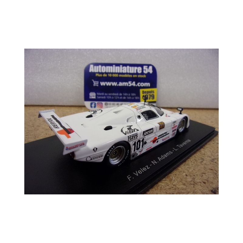 Spark S6804 - SPICE SE89C N°101 - 24H Du Mans 1989 - Velez/Adams - Échelle 1/43