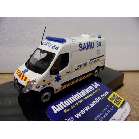 Renault Master Samu 84 SMUR Avignon 2014 518789 Norev