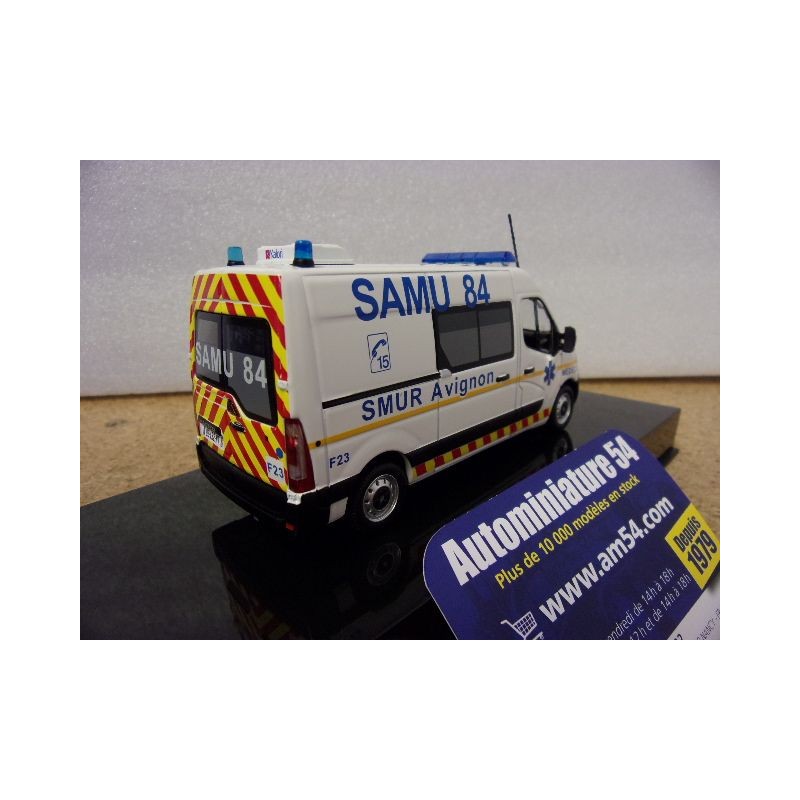 Norev - RENAULT MASTER 2014 SAMU 84 SMUR Avignon réf. 518789 Neuf NBO 1/43 Norev - RENAULT MASTER 2014 SAMU 84 SMUR Avignon réf. 518789 Neuf NBO 1/43