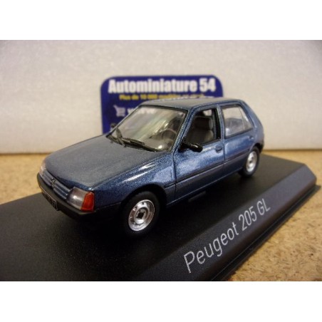 Peugeot 205 GL 1988 Ming Blue 471736 Norev