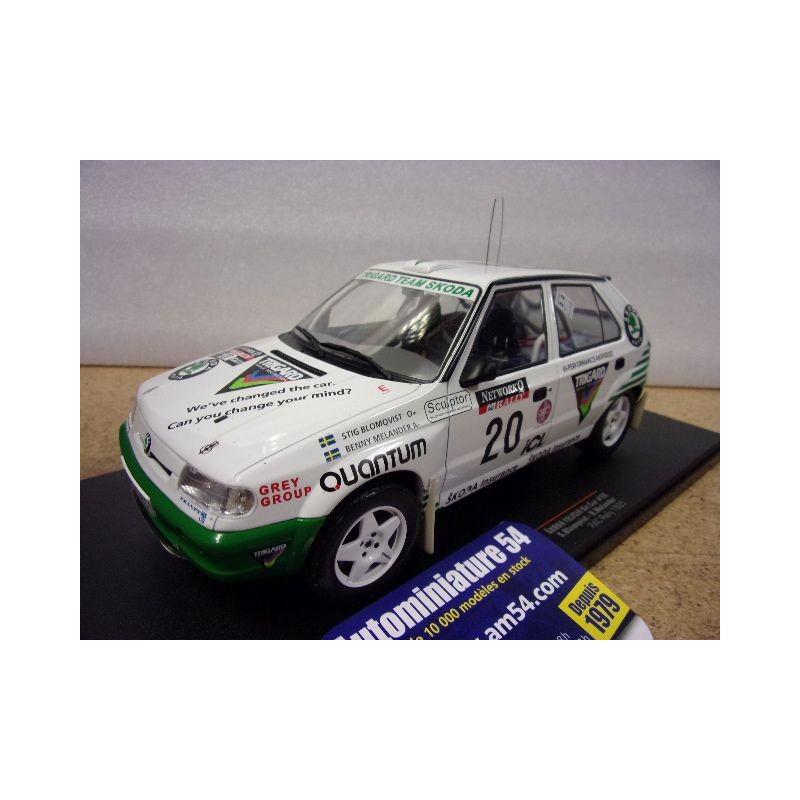 1995 Skoda Felicia Kit Car n°11 Blomquist - Melander 18RMC147 Ixo Models