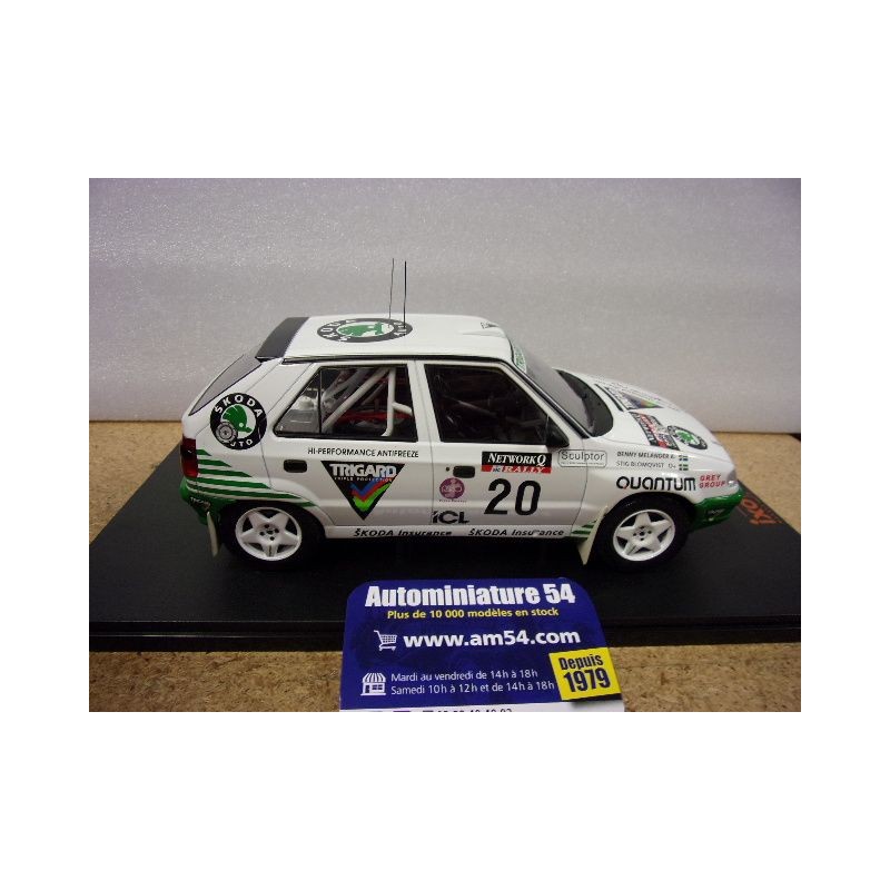 Miniature 1:18 IXO Skoda Felicia #20 Rallye Rac Lombard 1995, Blomqvist Melander - NEUVE