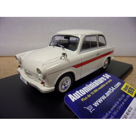 Trabant P50 White - Red WB124186 WhiteBox