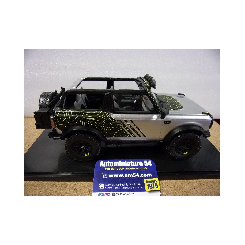 Gt404 Ford Bronco By RTR Silver 2022 GT404 GT Spirit