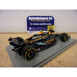 2022 McLaren MCL36 n°4 Lando Norris 6th Abu Dhabi GP S8554 Spark Model