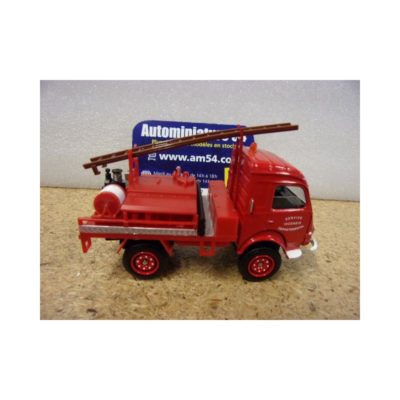 Miniature Solido Firetech 1/50 – Renault Goelette 4x4 Citerne Pompiers – Boîte