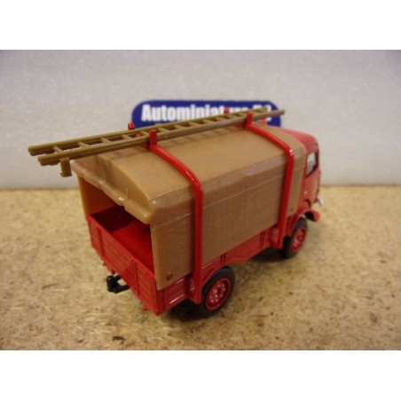 Miniature Solido Jeep Wrangler Bâchée Rouge 1/18 - 1997, Solido Club 9011