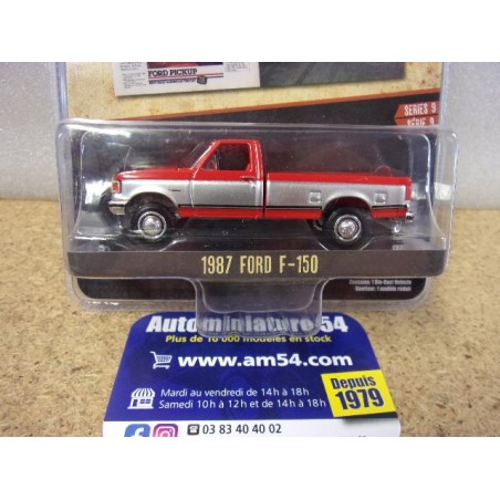 Ford F150 1987 " Vintage Ad Cars "39130-F Greenlight 1.64ième