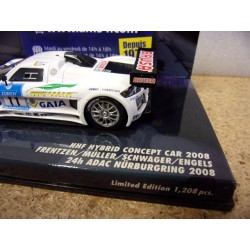 2008 HHF Hybrid Concept n°11 Frentzen - Muller - Schwager - Engels 24h Nurburgring 437080911 Minichamps