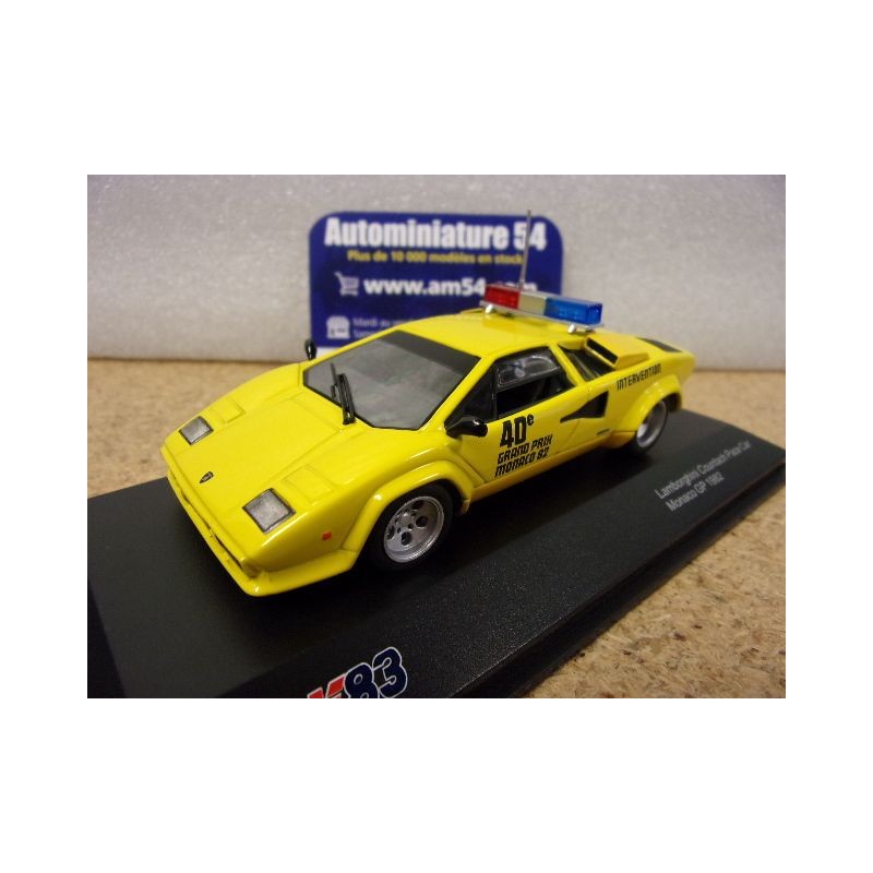 1982 Lamborghini Countach Yellow Safety Car Monaco GP W83430007 Werk83