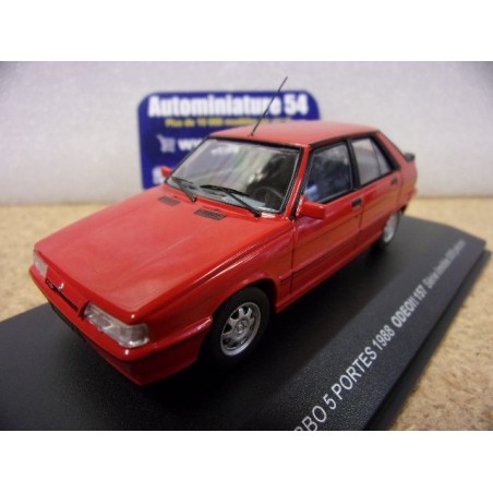 Renault 11 Turbo 5 Portes red 1988 ref 157 ODEON