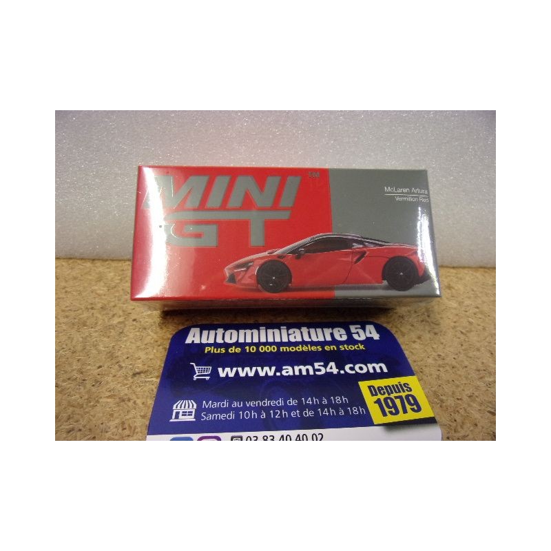 McLaren Artura Vermillon Red MGT00532 Mini GT
