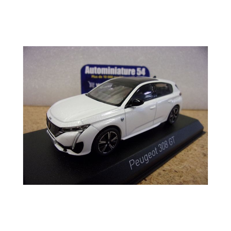 Peugeot 308 GT Pearl White 2021 473934 Norev