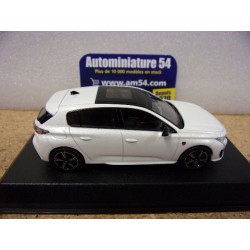 Peugeot 308 GT Pearl White 2021 473934 Norev