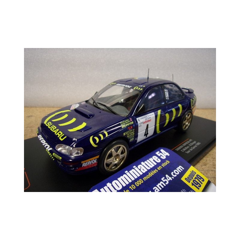 1995 Subaru Impreza n°4 Mc Rae - Ringer Tour de Corse 24RAL028B Ixo Model