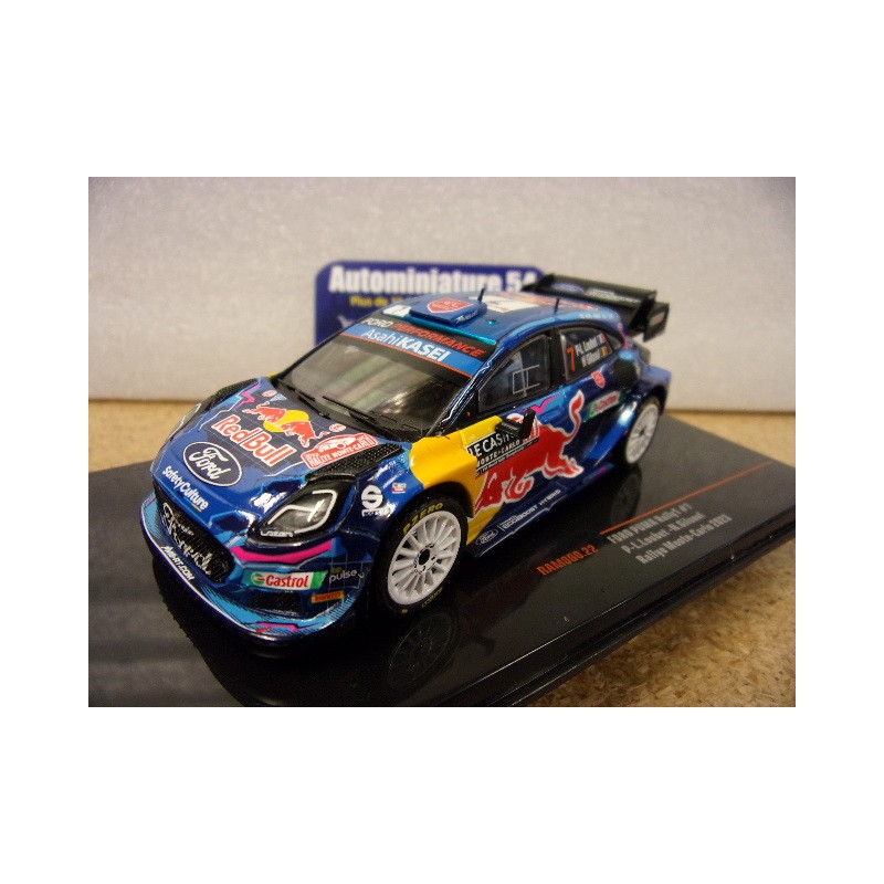 2023 Ford Puma Rally 1 n°7 Loubet - Gilsoul Monte Carlo RAM880 Ixo Models