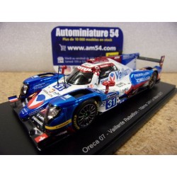 2017 Oreca 07 Gibson Vaillante Rebellion n°31 Prost - Canal - Senna 16th Le Mans MV10 Spark Model