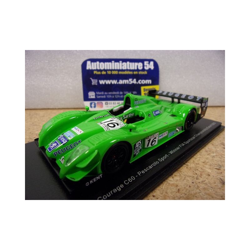 2003 Pescarolo Judd C60 n°16 Bouillon - Sarrazin 1st Winner FIA Championship Estoril S0100 Spark Model