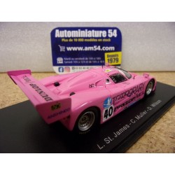 1991 Spice SE90C n°40 Saint James - Muller - Wilson Le Mans S6823 Spark Model