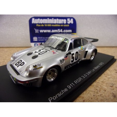 1975 Porsche 911 Carrera RSR n°50 Stiebig - Kirschoffer - Mauroy Le Mans S9801 Spark Model