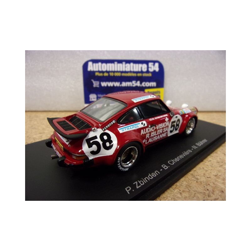 Spark Model Porsche 934 N.58 Le Mans 1976 1:43 – Neuve Sous Blister – Édition Limitée