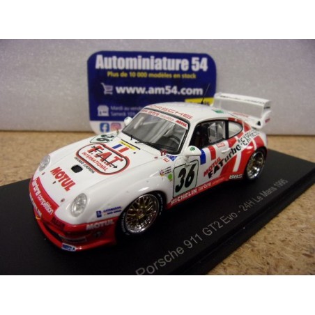 1995 Porsche 911 - 993 GT2 n°36 Pareja - Jarier - Comas Le Mans S4445 Spark Model