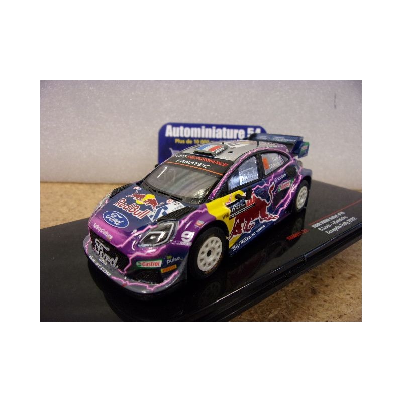 2022 Ford Puma Rally 1 n°19 Loeb - Galmiche 1st Acropolis RAM871 Ixo Models