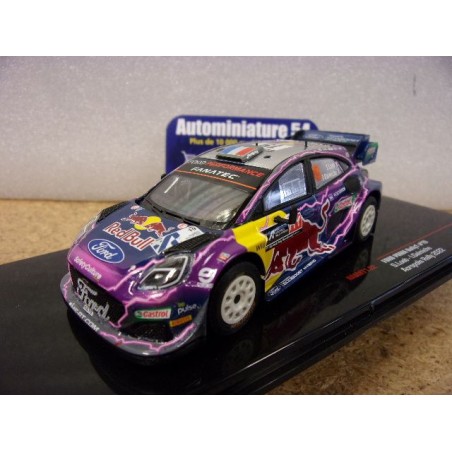 2022 Ford Puma Rally 1 n°19 Loeb - Galmiche 1st Acropolis RAM871 Ixo Models