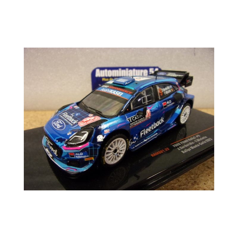 2023 Ford Puma Rally 1 n°9 Serderidis - Miclotte Monte Carlo RAM881 Ixo Models