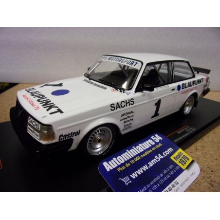 1986 Volvo 240 Turbo n°1 Stureson Zolder DTM 18RMC106 Ixo Models