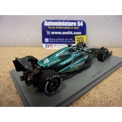 2023 Aston Martin AMR23 n°18 Lance Stroll 6th Barhain GP S8576 Spark Model