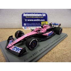 2023 Alpine BWT F1 Team A523 n°31 Esteban Ocon 8th Saudi Arabian Austrian GP S8568 Spark Model