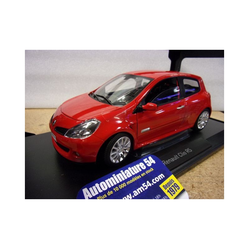 Renault Clio 3 RS F1 red 2006 185252 Norev