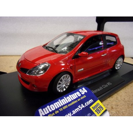 Renault Clio 3 RS F1 red 2006 185252 Norev
