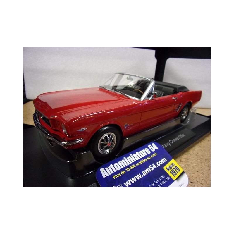 Ford Mustang Convertible 1966 Red 182810 Norev