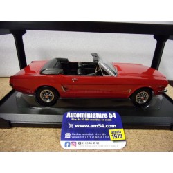 Ford Mustang Convertible 1966 Red 182810 Norev