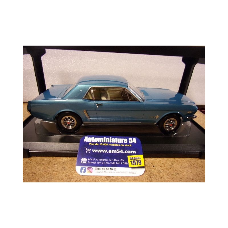 Ford Mustang Coupe 1965 Turquoise Norev 1/18