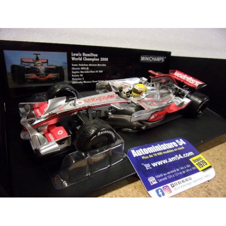 2008 McLaren MP4-23 Lewis Hamilton n°22 1st World Champion Edition 530081832 Minichamps