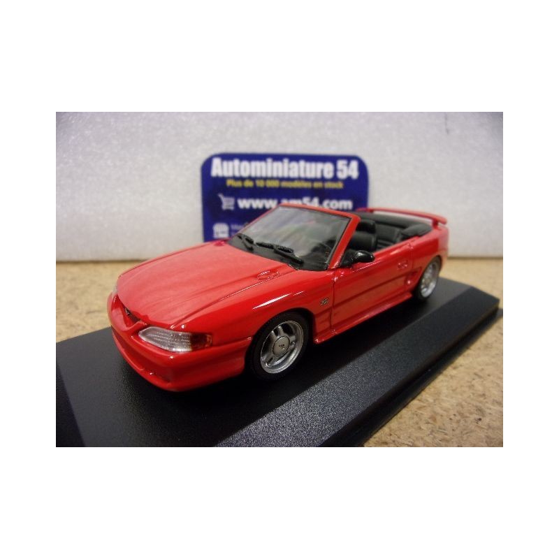 Ford Mustang Cabriolet Red 1994 940085630 MaXichamps