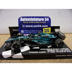 2023 Aston Martin AMR23 n°14 Fernando Alonso 3rd Saudi Arabian GP 417230214 Minichamps