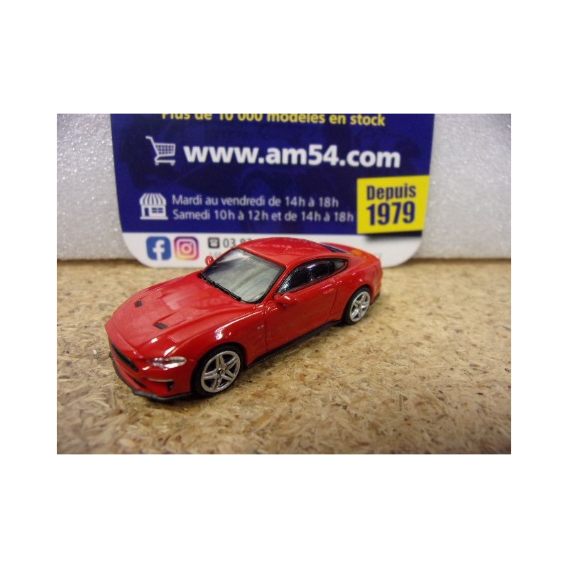 Ford Mustang Red 2018 1/87 870087020 Minichamps