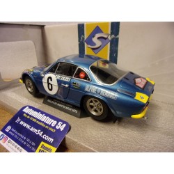 1972 Alpine A110 1600S n°6 Andruet - pagani Monte Carlo S1804207 Solido