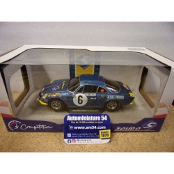 1972 Alpine A110 1600S n°6 Andruet - pagani Monte Carlo S1804207 Solido