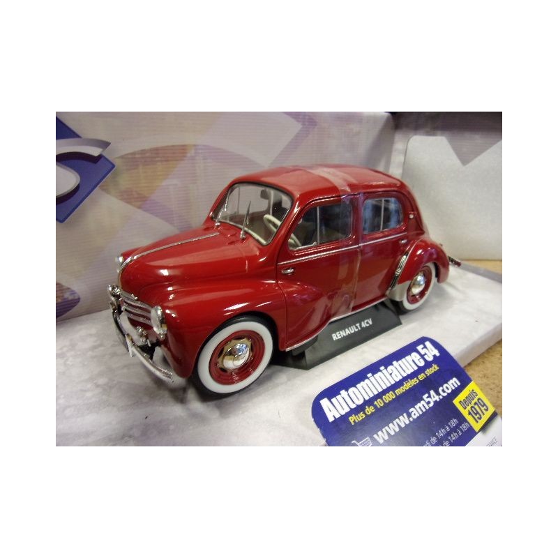 Renault 4cv Rouge 1956 S1806606 Solido