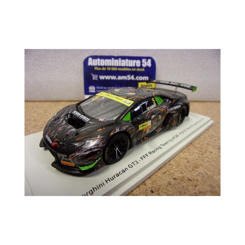 2017 Lamborghini Huracan GT3 n°5 Bortolotti FIA World Cup Macau SA244 Spark Model