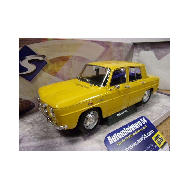 Renault R8 S Yellow 1968 S1803609 Solido