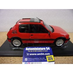 Peugeot 205 GTI 1.9 red PTS Déco 1991 184846 Norev